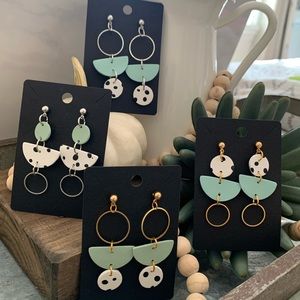 PolymerClay- Retro Sage and Teal Collection